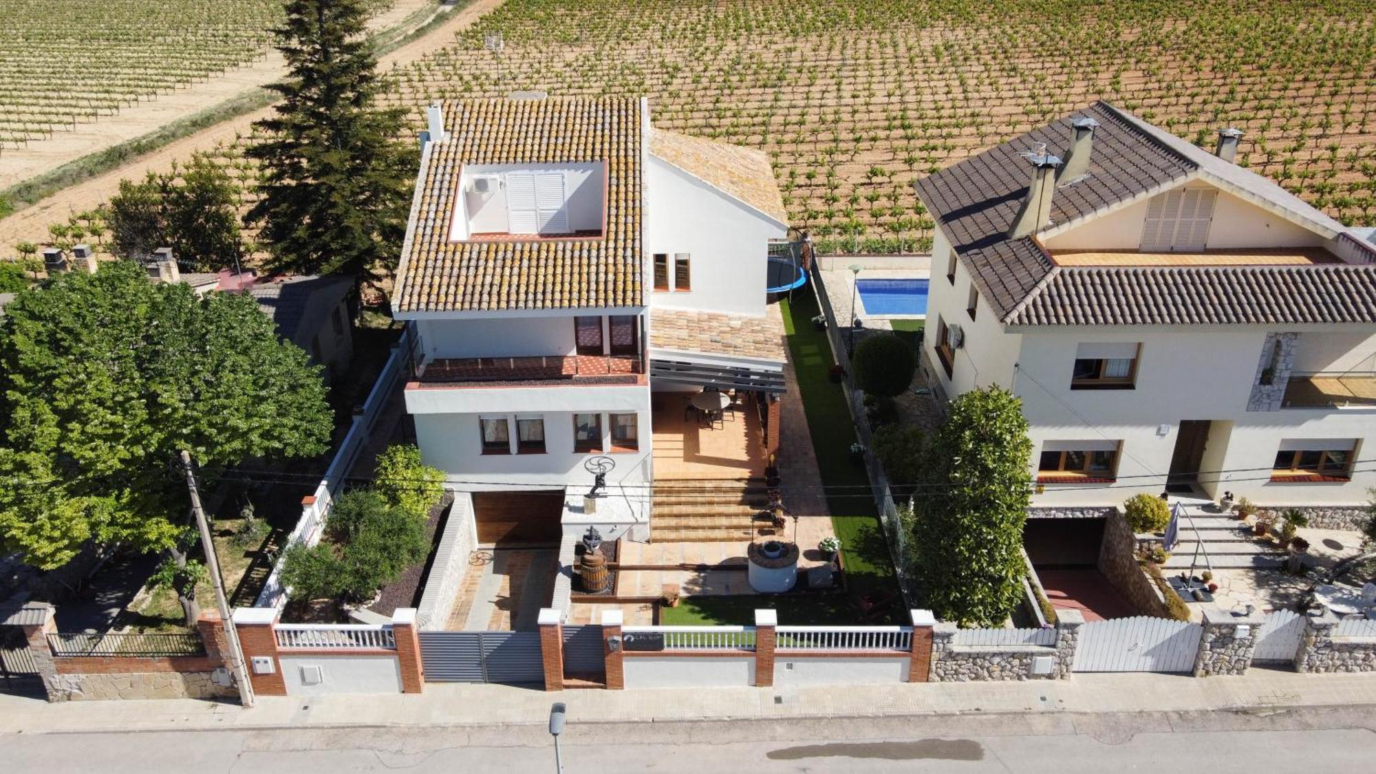 Cal Llop Villa Sant Cugat de Sesgarrigues Exteriör bild